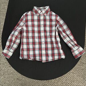 CrewCuts size 4-5 plaid shirt
